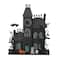 12.25" Black Haunted House LED Tabletop Décor by Ashland®